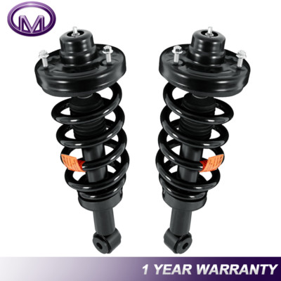 Pair Rear Complete Struts Coil Spring For Ford Expedition Lincoln Navigator 5.4L