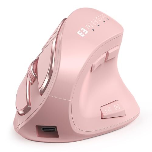 Seenda Rechargeable Ergonomic Wireless Vertical Mouse for Comfort and Precision