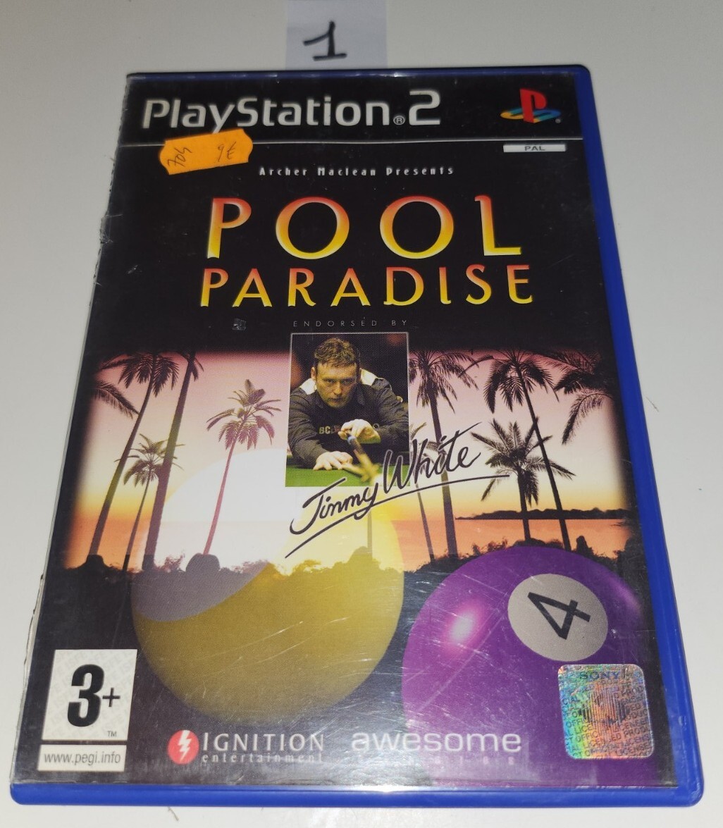 Sony PlayStation 2/PS2 - Pool Paradise - Complet - Bon État