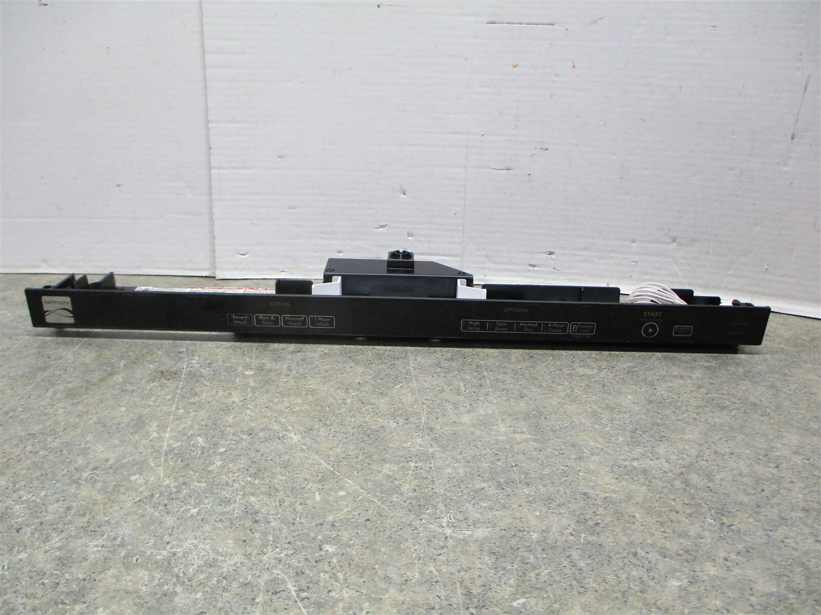 KENMORE DISHWASHER CONTROL PANEL PART W10380077 W1033391 eBay