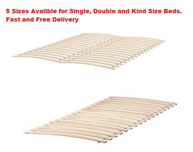 Ikea Bed Frame Queen Sized With Luroy Slatted Bed Base Furniture Beds Mattresses On Carousell