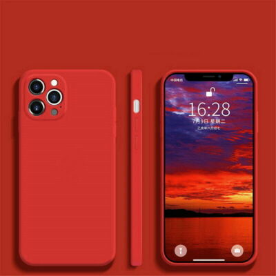 Slim Soft Case For iPhone 16 Pro Max 15 14 13 12 11 Shockproof Silicone Cover