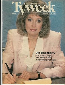 87 TV Week L A Law, Eikenberry, Arkin, Britanny Hepburn