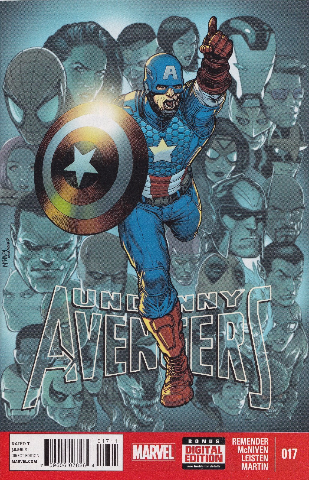 UNCANNY AVENGERS (2012) #17 - Back Issue