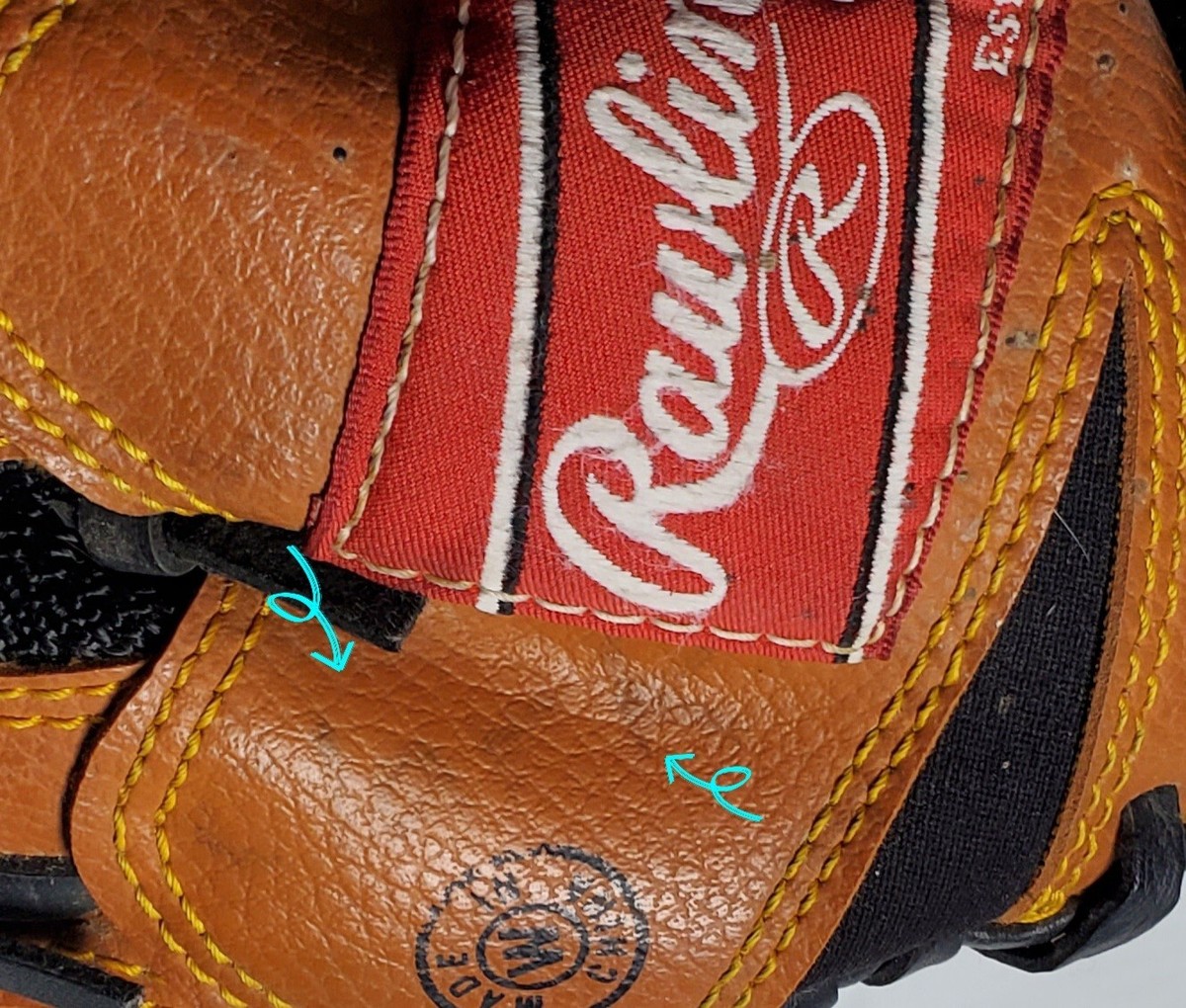 Gant De Baseball Enfant Rawlings PL10 – Taille 10 Pouces – Alex Rodriguez – Occasion