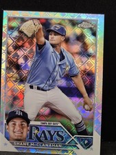 2023 Topps Chrome Logofractor Edition #169 Shane McClanahan Tampa Bay Rays