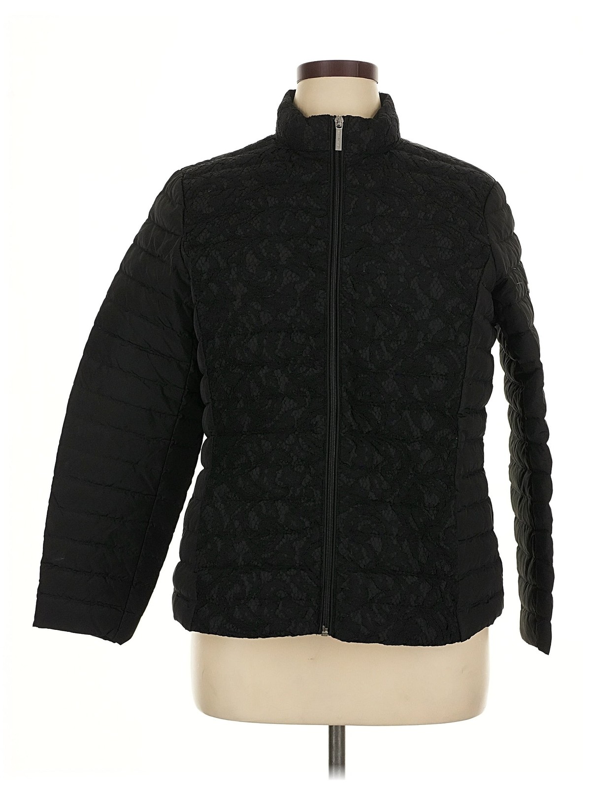 MICHAEL Michael Kors Women Black Jacket 0X Plus