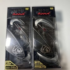 Megabass Mag Draft Head Swimbait Hook Set #5/0 3/8oz & #6/0 1oz Fishing Gear