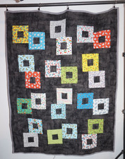 Handmade Dr Seuss Theme Cat In Hat 1 Fish 2 Baby Crib Quilt 42x54 Machine Sewn