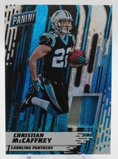 2017 Panini Panini Day Football Christian McCaffrey RC5 10/10 Patch