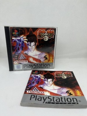 Tekken 3 Platinum PlayStation PS1 PAL Gut Disc in OVP mit Anleitung