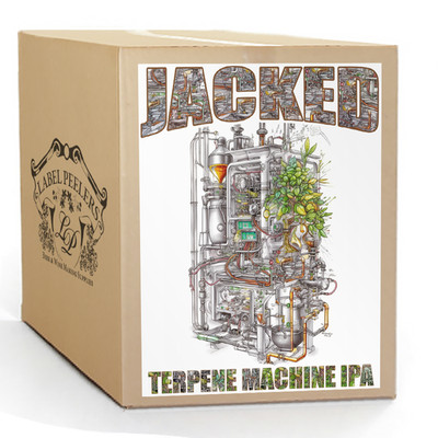 Label Peelers Jacked Terpene Machine IPA Beer Kit
