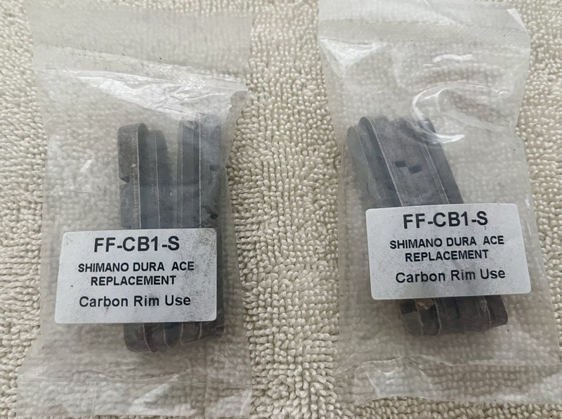 Shimano Dura Ace Carbon Rim Wheelset Brake Pads (4)- Brand New FF-CB1-S    LOOK