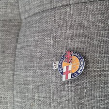 Belfast Loyal Orange Widows Fund Enamel Pin Badge 1974 - Northern Ireland