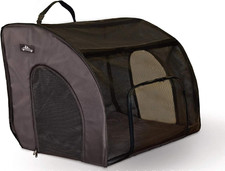 Soft Pet Travel Car Seat Crate for Large Size Dog or Cat - Folds Flat - Storage