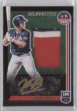 2022 USA Baseball Stars & Stripes Prime Black Gold 5/25 Karson Bowen Auto 0g4