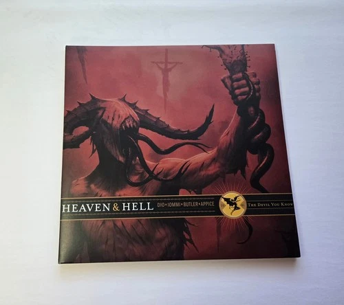 Heaven & Hell - The Devil You Know, rare first pressing vinyl LP Black Sabbath