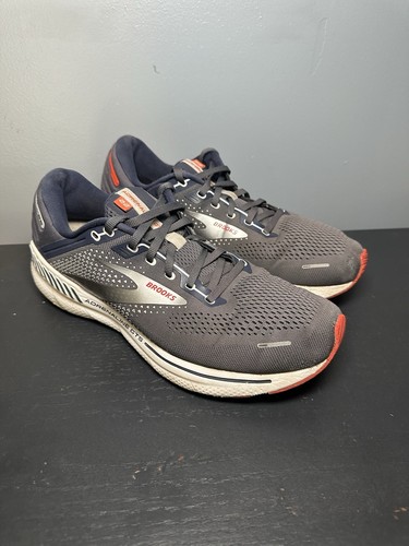 Brooks Mens Adrenaline GTS 22 Blue Running Shoes Sneakers Size 11 Gym - Picture 4 of 10