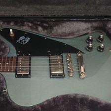 Guitarra Eléctrica Epiphone Firebird Studio Azul Pelham Tiene Abolladuras