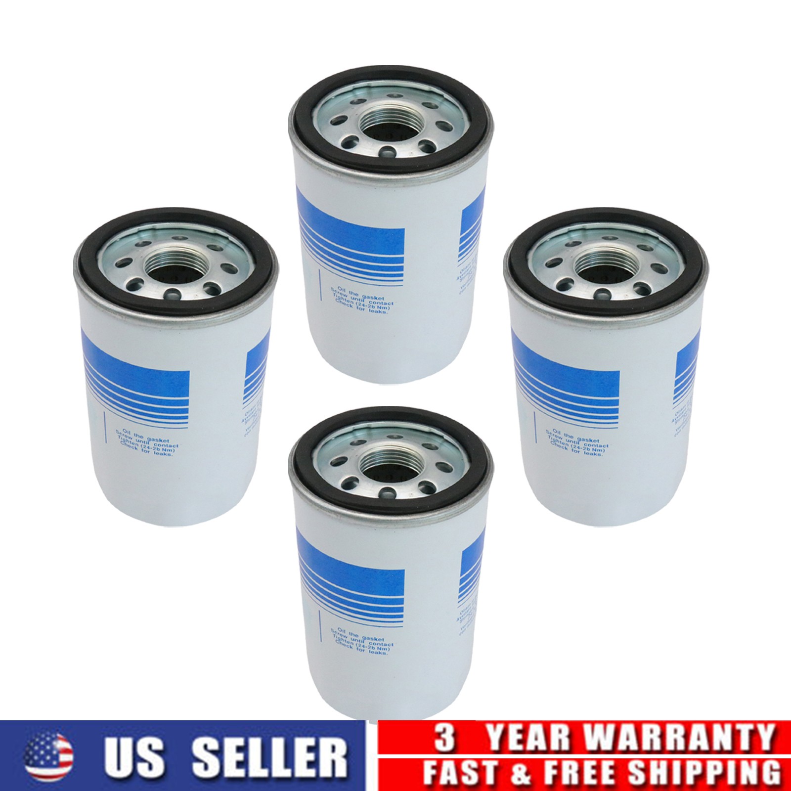 Fits For Lamborghini Aventador Murcielago Countach 4Pcs High-Quality Oil Filter