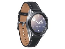 Samsung Galaxy Watch3 SM-R850 41mm Mystic Silver Stainless Steel Case with Black