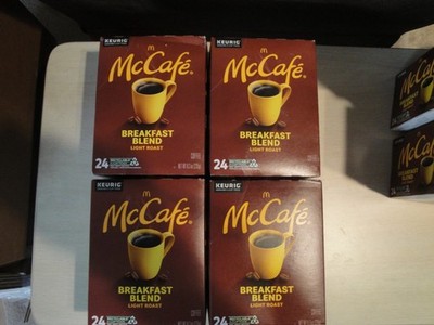 McCafe Breakfast Blend Keurig 24ct K-Cup Coffee Pods Light Roast 96 Pods #1