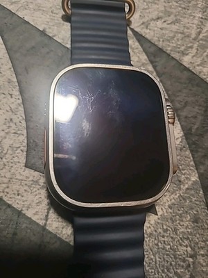 Apple Watch Ultra 2 (GPS + LTE) 49MM  Titanium Blue Band - Moderately Used