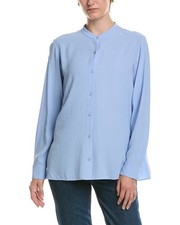 Eileen Fisher Petite Silk Shirt Women's