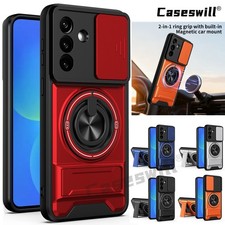 For Samsung Galaxy A17 A37 A57 A16 A26 A36 A56 Shockproof Armor Stand Case Cover
