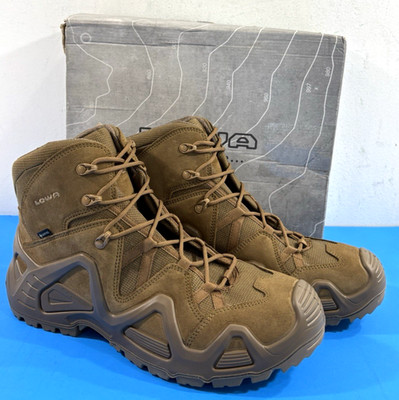 NEW 13 REG MEN'S LOWA ZEPHYR GTX MID TF BOOTS GORE-TEX COYOTE OP 310537