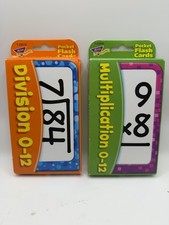 Trend Enterprise Multiplication/Division Flash Cards Flashcards 0-12 Homeschool