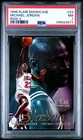 136924977 Michael Jordan 1996 Fleer Flair Showcase #23 Row 2 (Style) PSA 7