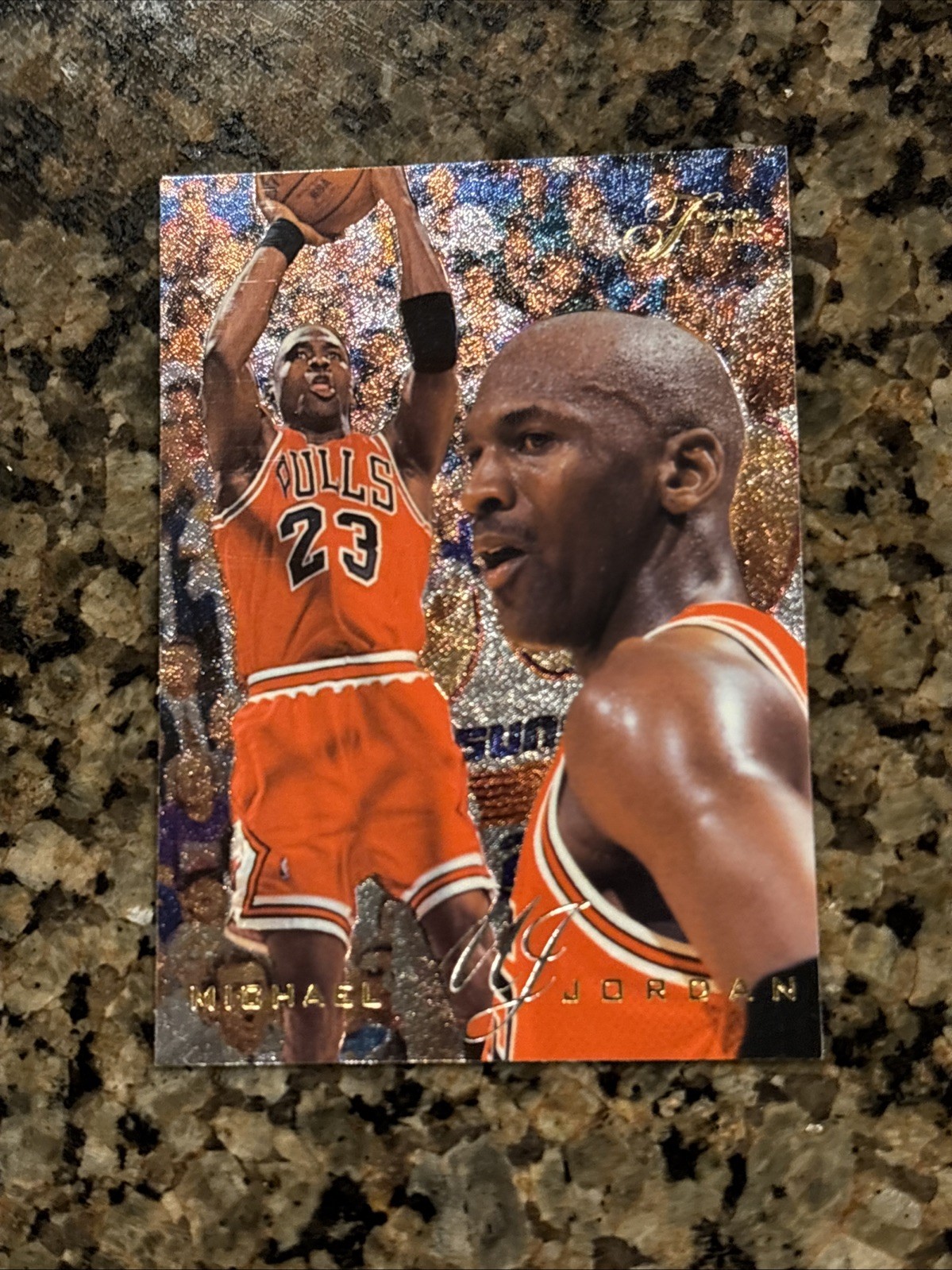 Michael Jordan 1995-96 Fleer Flair #15 HOF Goat BULLS