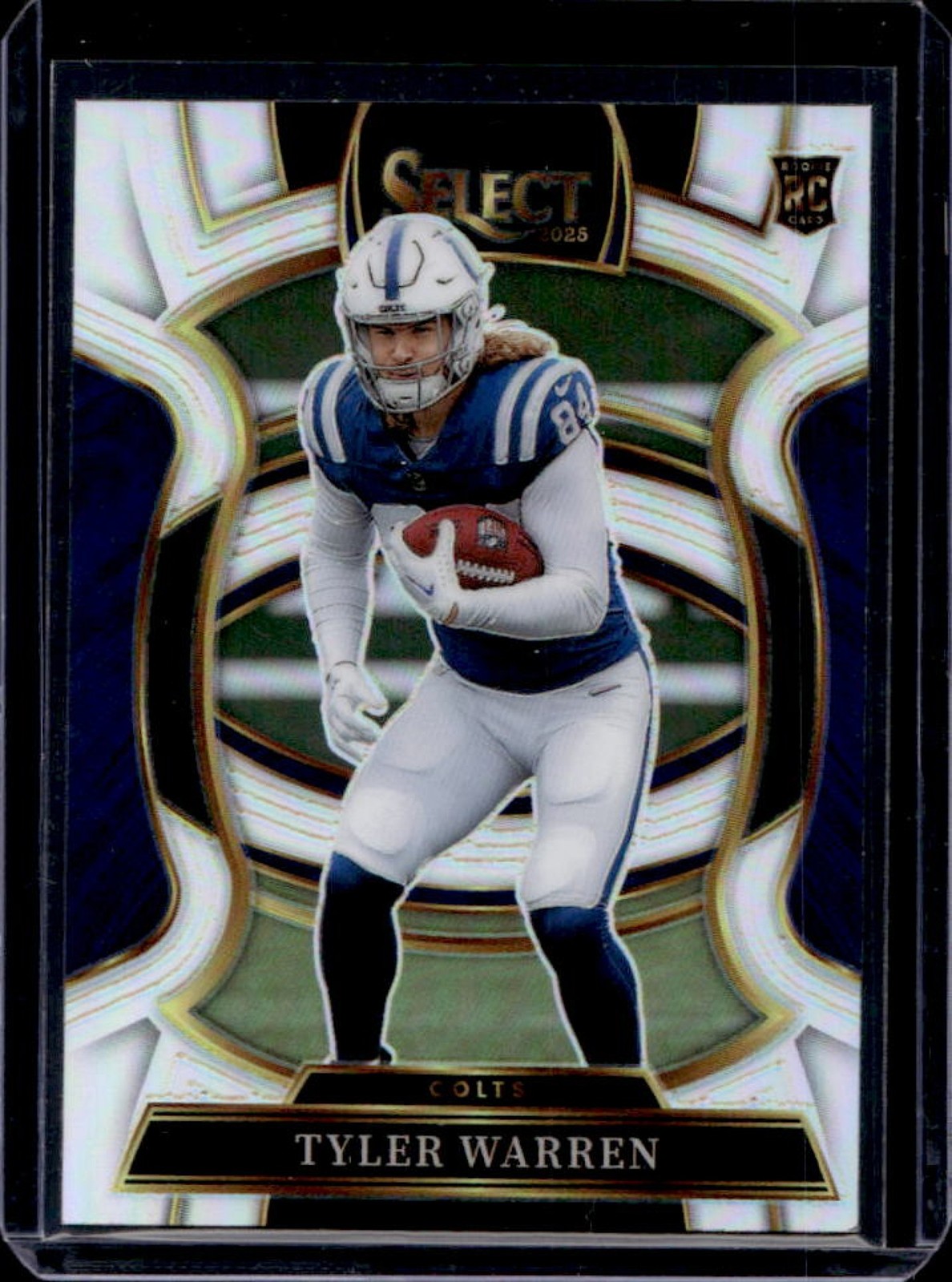 2025 Panini Select Tyler Warren Concourse RC Silver Prizm Rookie #33 Colts