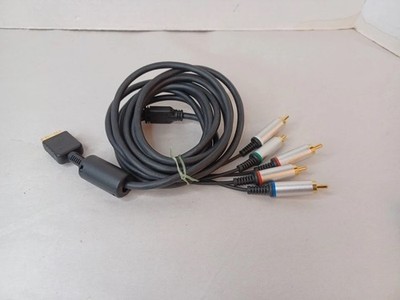 Official Sony PlayStation PS2 PS3 Component Gold tip AV Cable SCPH-10490 10ft