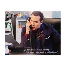 Jeremy Piven Signed 16x20 Stretched Canvas Ari Gold Entourage Autographed JSA 4