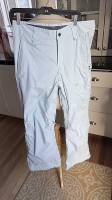 Helly Hansen Tech Style In Motion Ski Pant Gray Vented Snow Ski Performance Sz L
