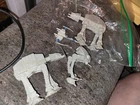 Vintage Star Wars Micro Machines Figure Vehicle Lot Of 4