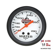 QuickCar Racing Products 611-6006 2-5/8" Diameter Water Temperature Gauge