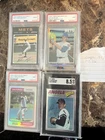 4 Nolan Ryan Cards Finest Refractors 1970 1971 1974 1977 PSA 10 9 9