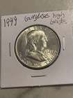 1949 franklin half dollar Gorgeous High Grade Check My Listings😊