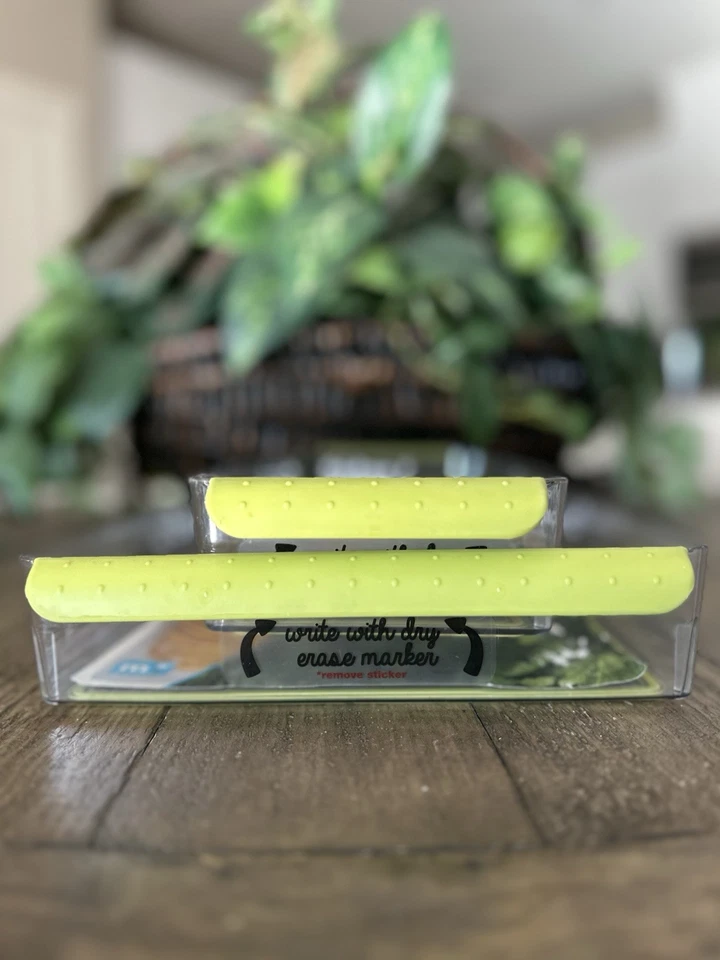 3 Refrigerator Organizer Bins Soft-grip Handles for Pantry, Fridge, Storage - Imagem 3 de 4