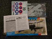 SMER 1/48 Scale R.A.F. Se 5a Art.0804