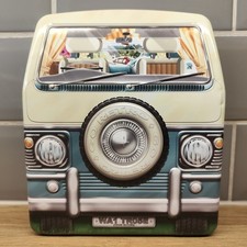 VW Camper Van Waitrose Biscuit Tin Collectable Empty (It Was The Kids!)