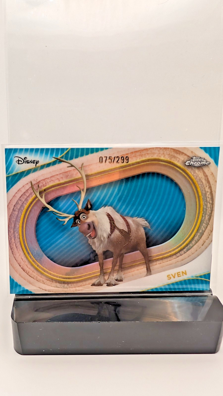 SVEN 2025 TOPPS CHROME DISNEY TEAL REFRACTOR /299 #112