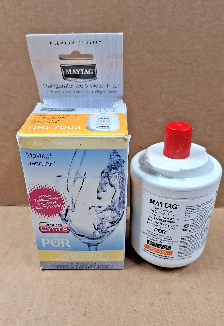 Maytag PUR Jenn-Air OEM Genuine Refrigerator Ice Water Filter UKF7003