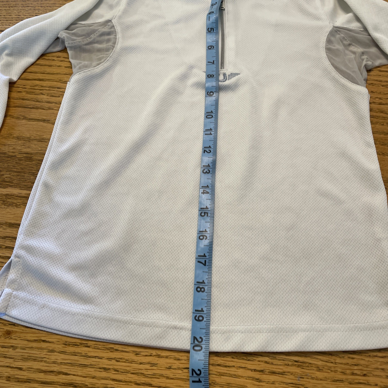 Girl’s XL White Tuffrider Long Sleeve Horseback Riding Sunshirt