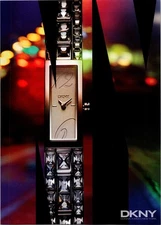 2000s  • DKNY WATCH  print ad • 2007 Y2K FASHION ADS-31