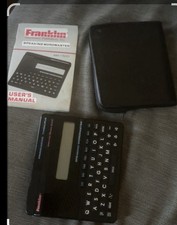 Franklin Speaking Wordmaster Pronouncing Thesaurus Model WM-1500 TESTED WORKS