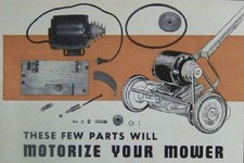 Electric REEL MOWER Convert Motorize 1955 How...